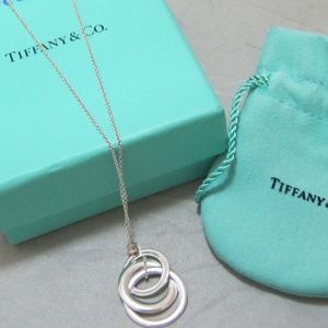 Tiffany & Co 1837 3 Interlocking Circles Necklace